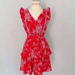 Betsy Johnson Bush Gardens Seersucker Mini Dress